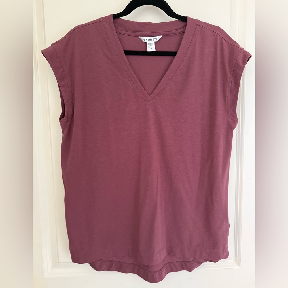 VGUC Athleta Avenue Tee - size medium - Picture 3 of 8